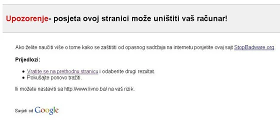 Oprez na internetu